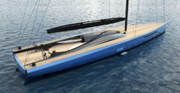Infinity 105 Sailing Yacht with DSS Foil