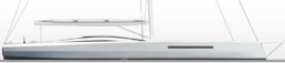 Infinity 105 Sailing Yacht with DSS Foil