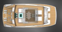 OASIS Catamaran Yacht Lazzara Ombres Architects Layout