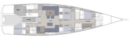 Baltic 67 Performance Cruiser Sailing Yacht Layout