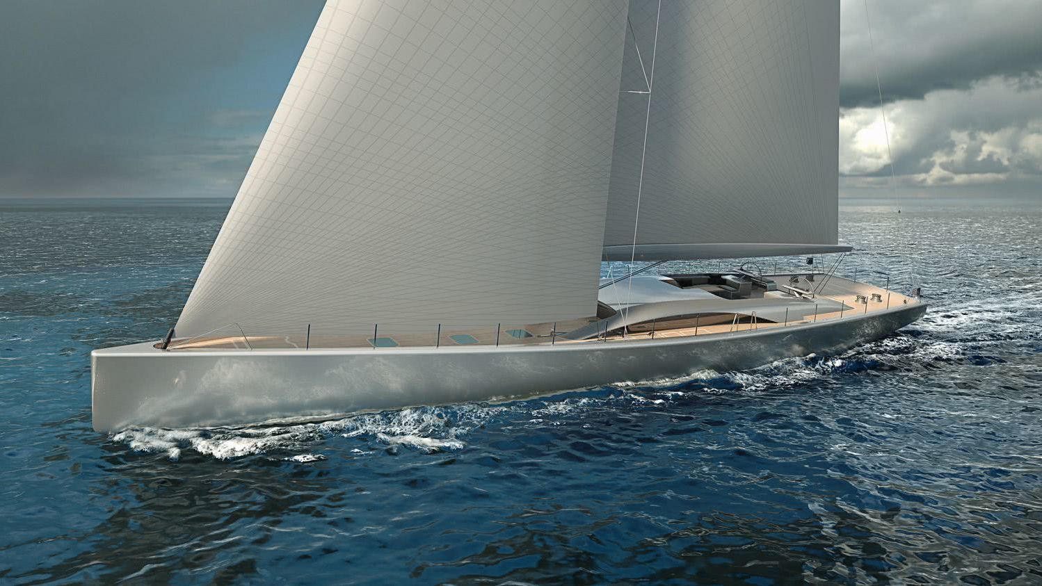 Pura modern 40m Sailing Yacht Royal Huisman