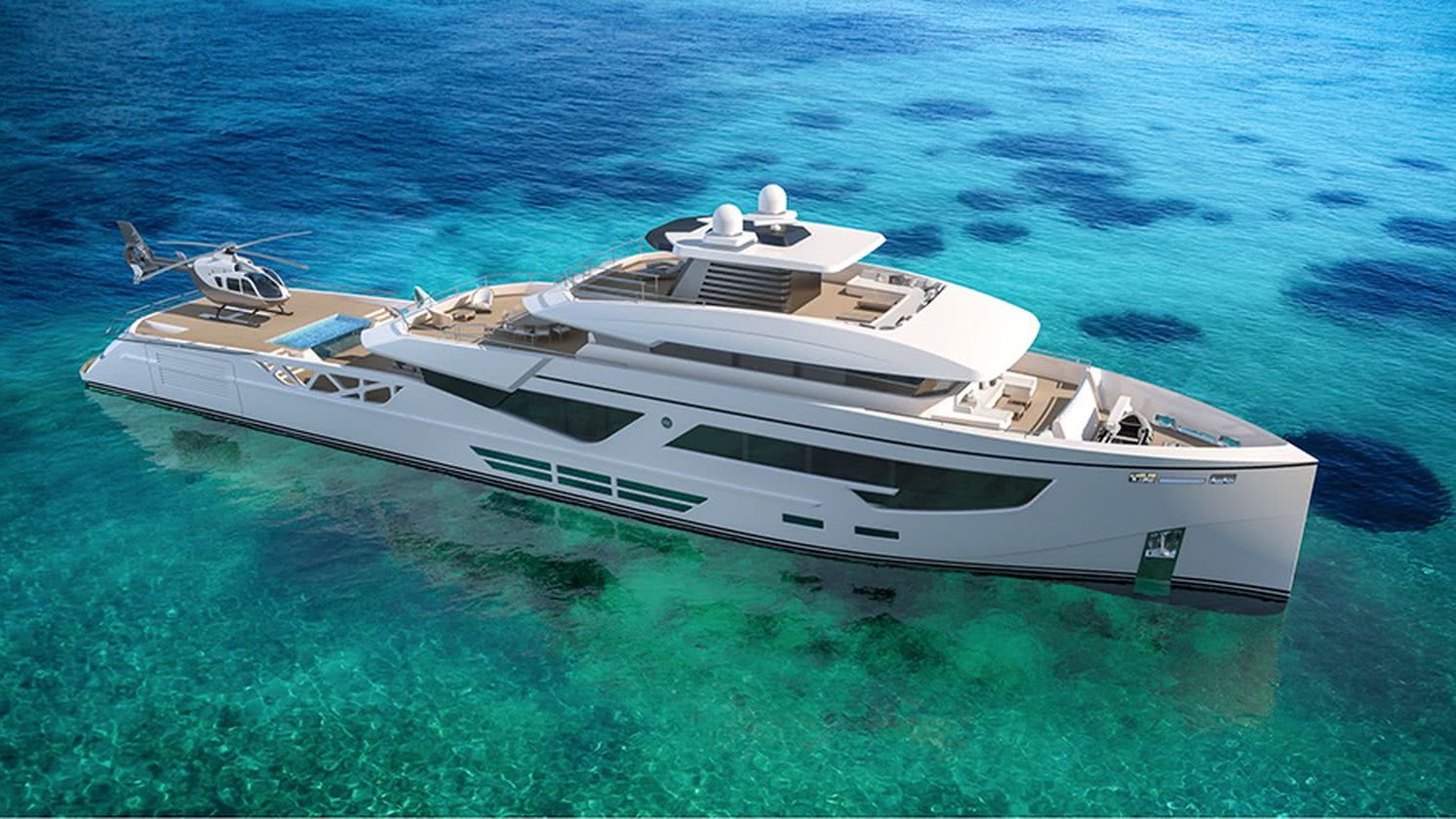 Rosetti Superyachts 52m Motor Yacht Design