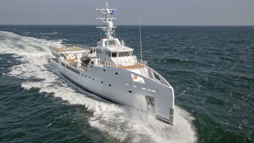Game Changer Damen Yacht Support Vessel