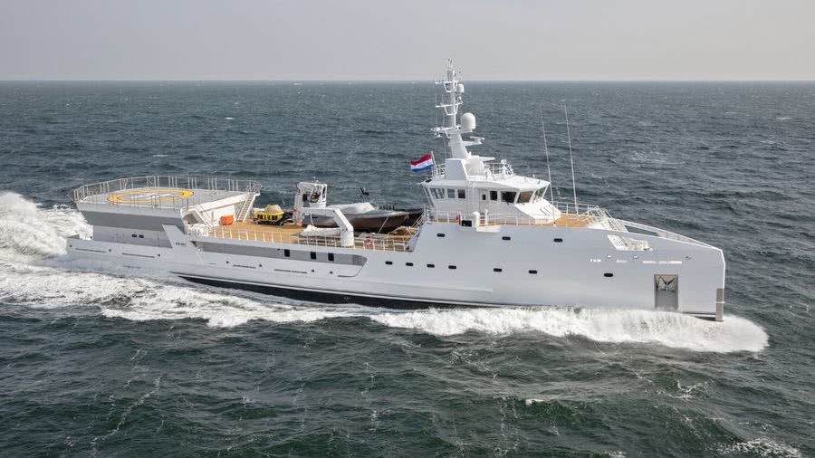 Game Changer Damen Yacht Support Vessel