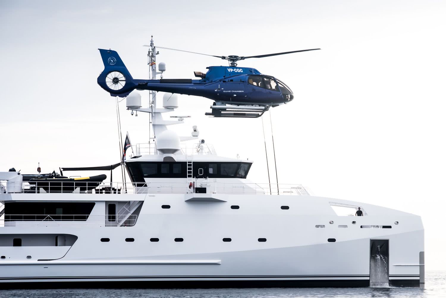game changer yacht support vessel