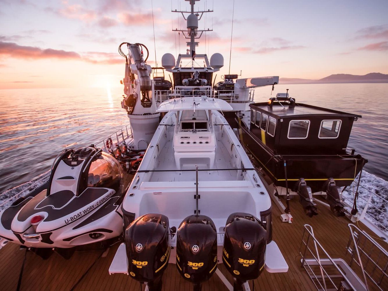 Game Changer Damen Yacht Support Vessel Tenders