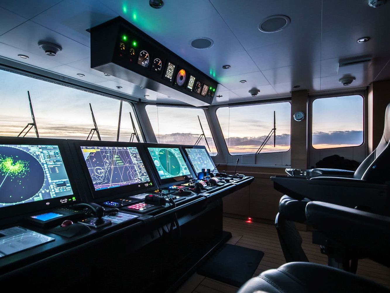Game Changer Damen Yacht Support Vessel Bridge