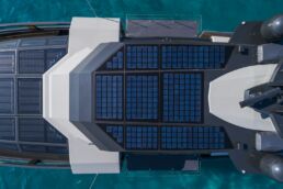 Arcadia A105 Motor Yacht Solar Cells