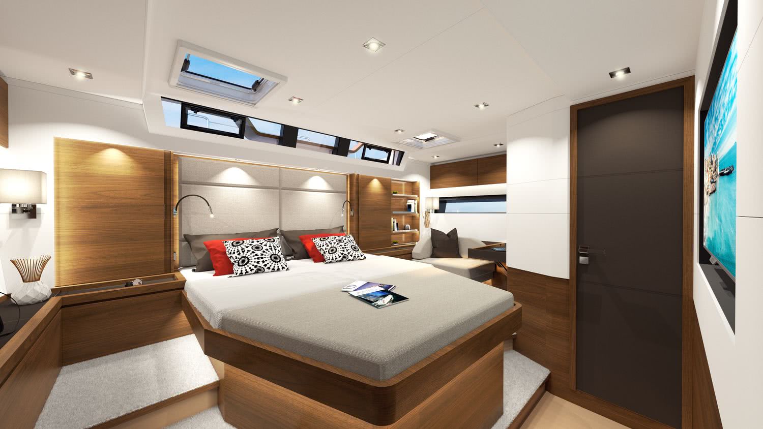 Amel 60 Luxury Sailing Yacht Interior