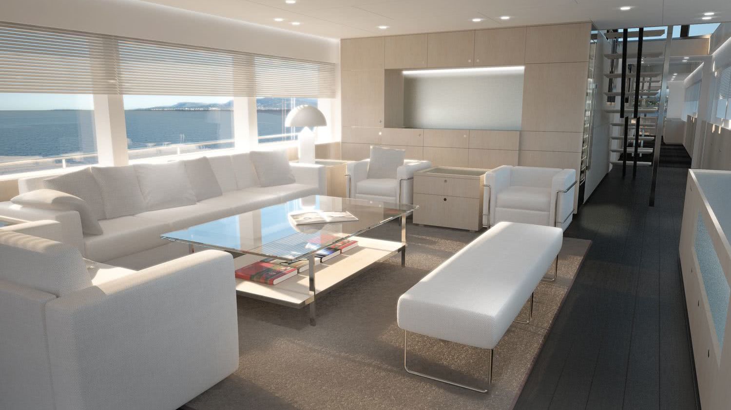 Jangada 2 Motor Yacht Interior