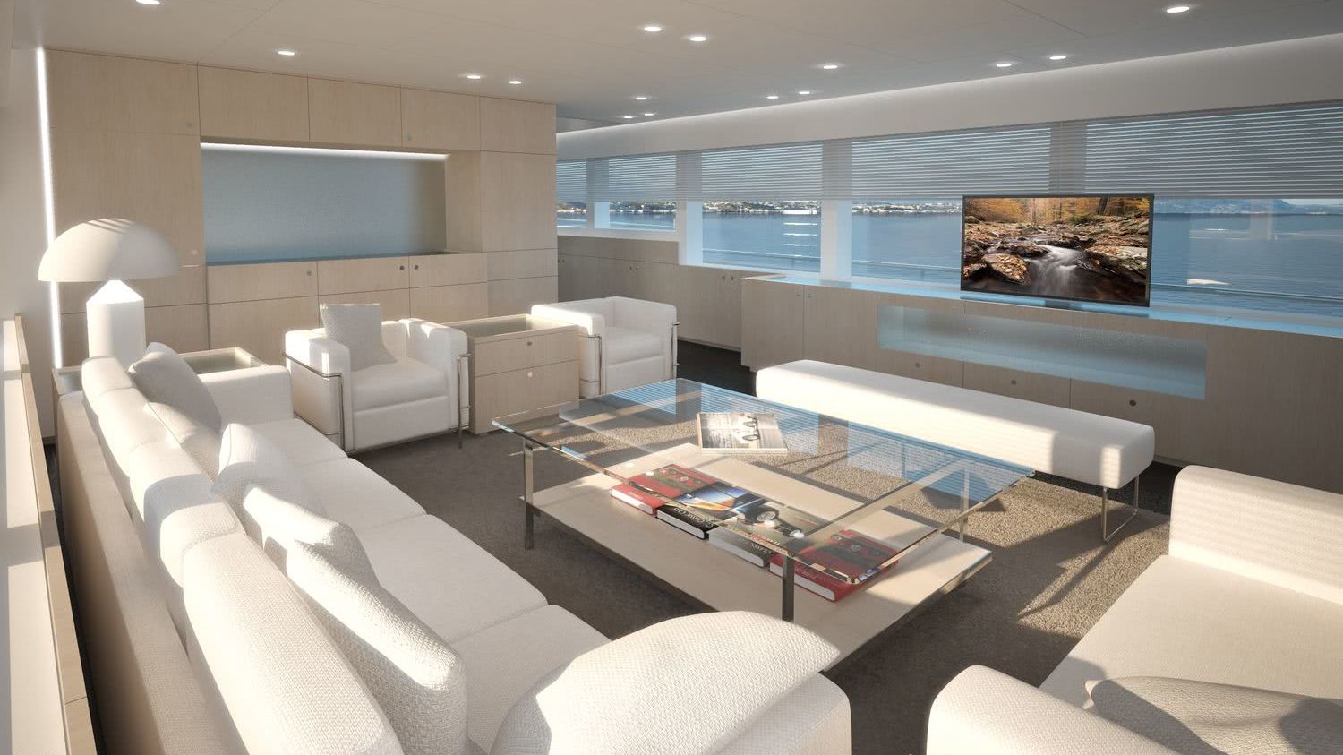 Jangada 2 Motor Yacht Interior