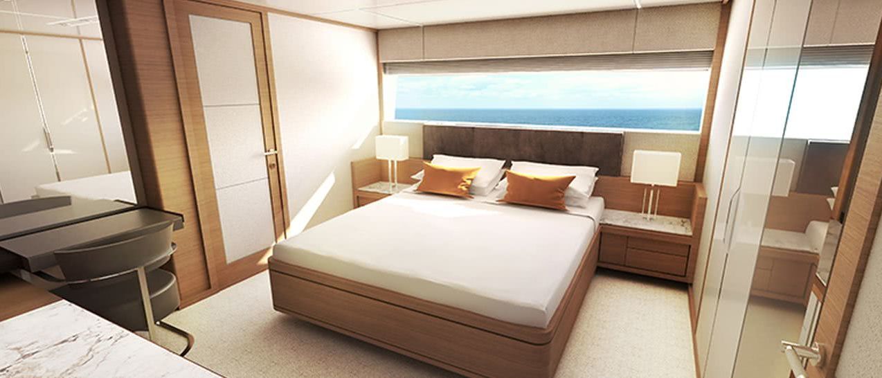 Johnson 115 Motor Yacht Interior
