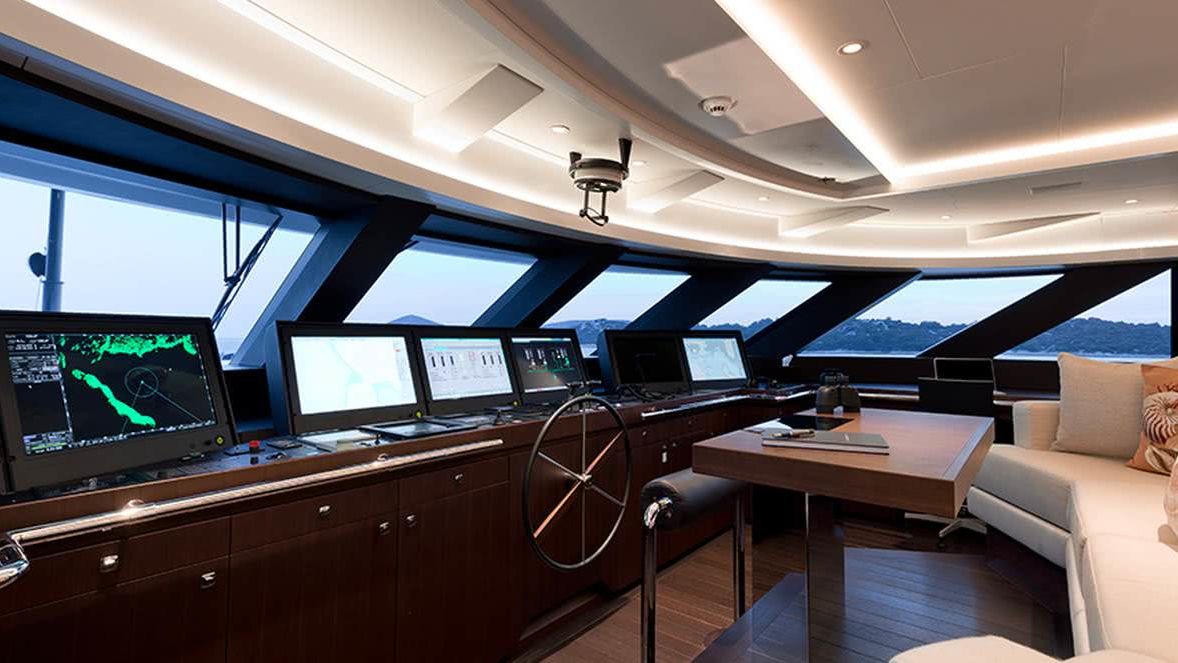 Samurai Yacht Interior