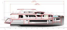 Sirena 88 Motor Yacht General Arrangement