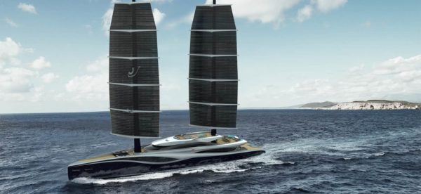 TRIIRIS - DynaRig Sailing Yacht with Solar Sails