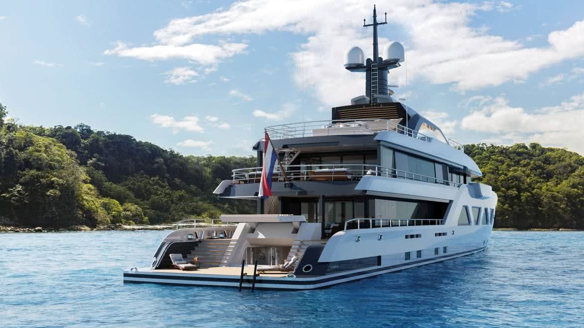 Amels 60 Hybrid Yacht