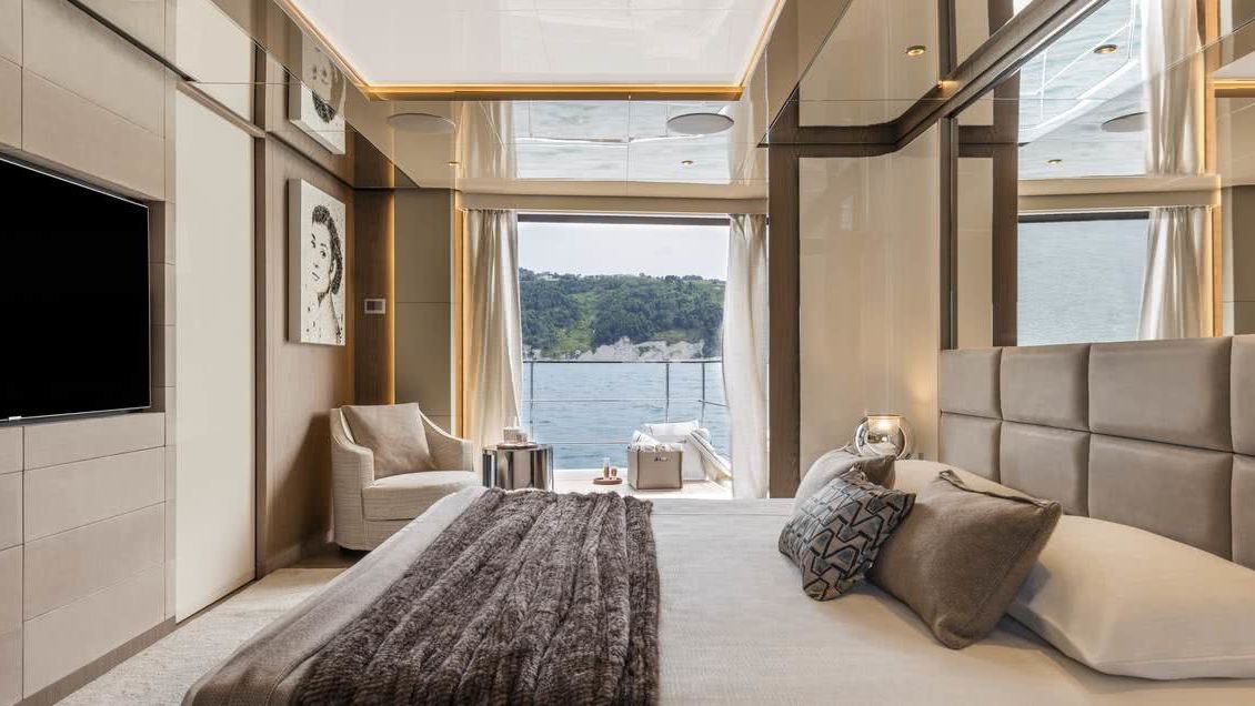 Custom Line 106 Interior Owner's Suite