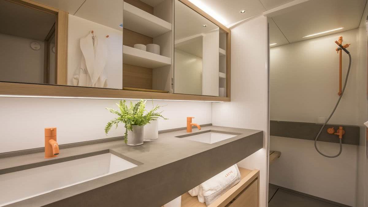 Karma Sailing Yacht Interior