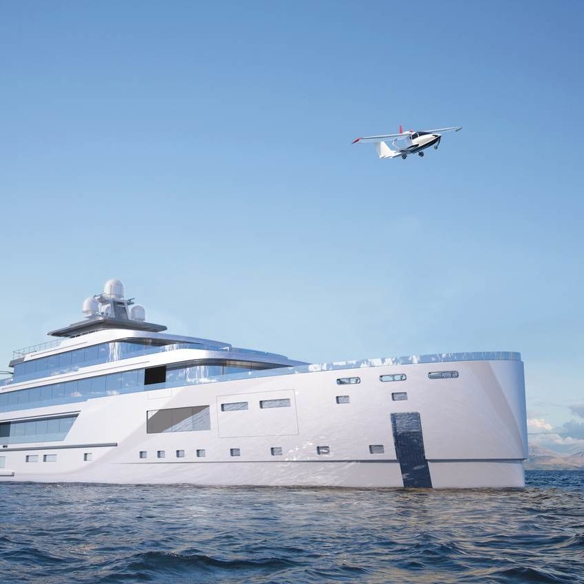 80m Hybrid Explorer Yacht Gill Schmid Design Tim Dempers Studio