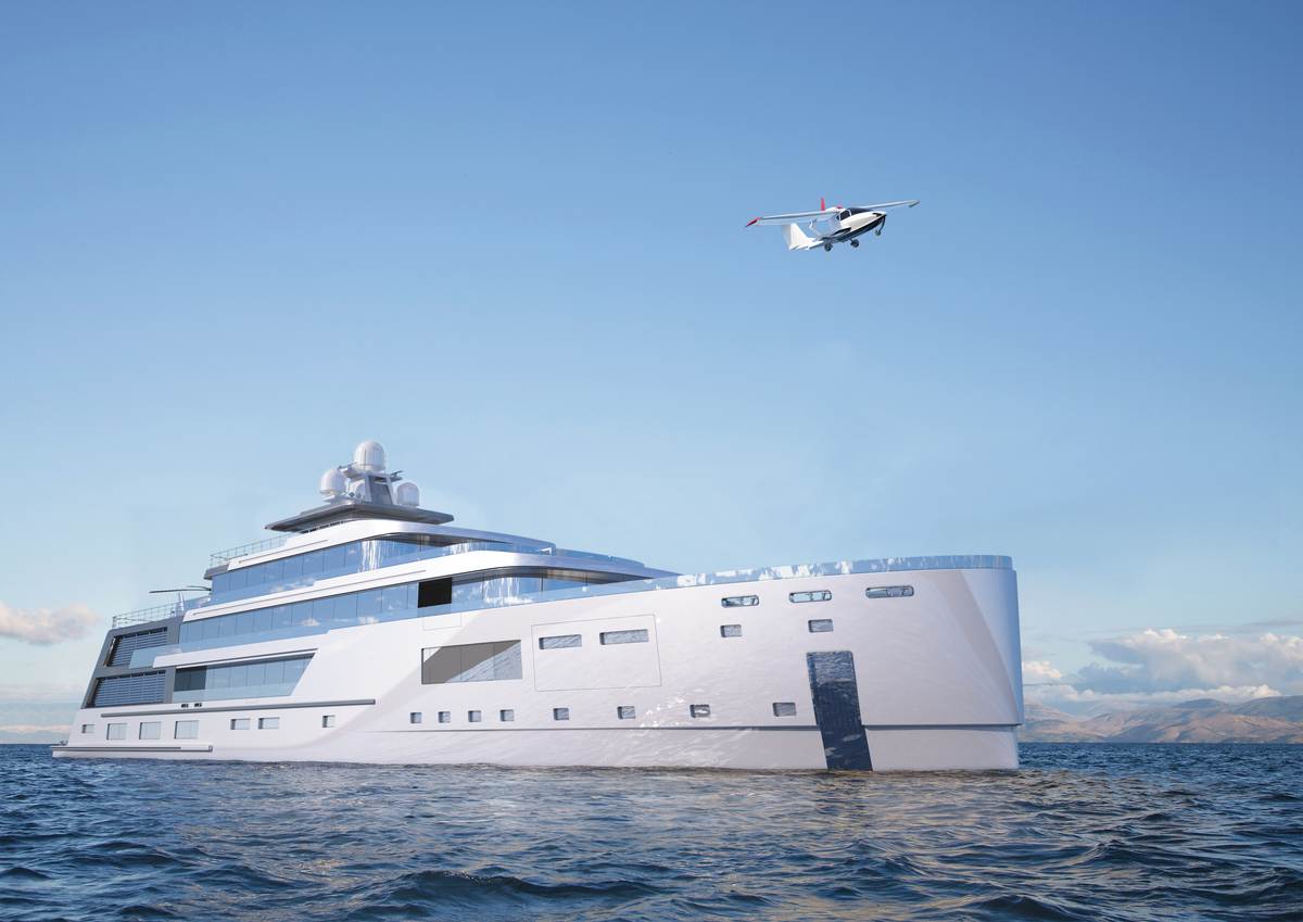 80m Hybrid Explorer Yacht Gill Schmid Design Tim Dempers Studio