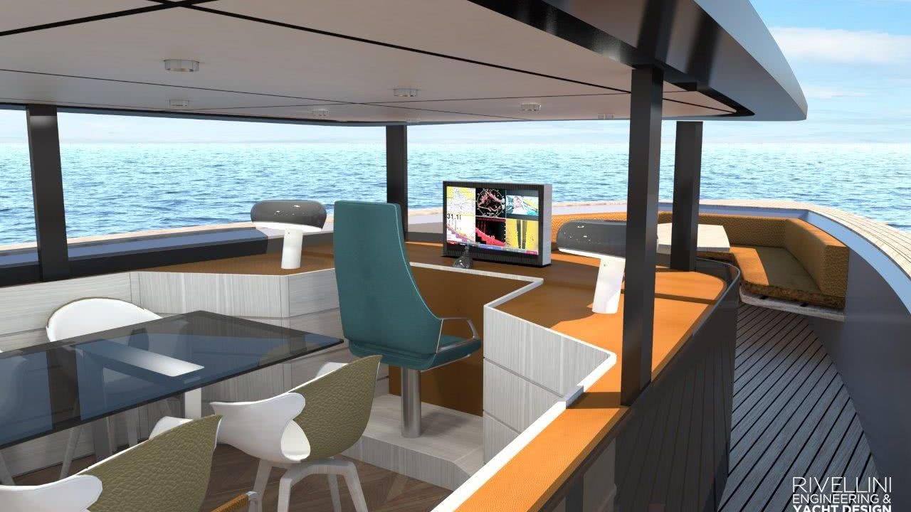 Vellar 70 Yacht Interior