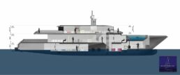 Diesel-Electric Yacht Fifth Ocean Yachts