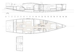 20m Sailing Yacht Marcelo Penna Yacht Design MP670S