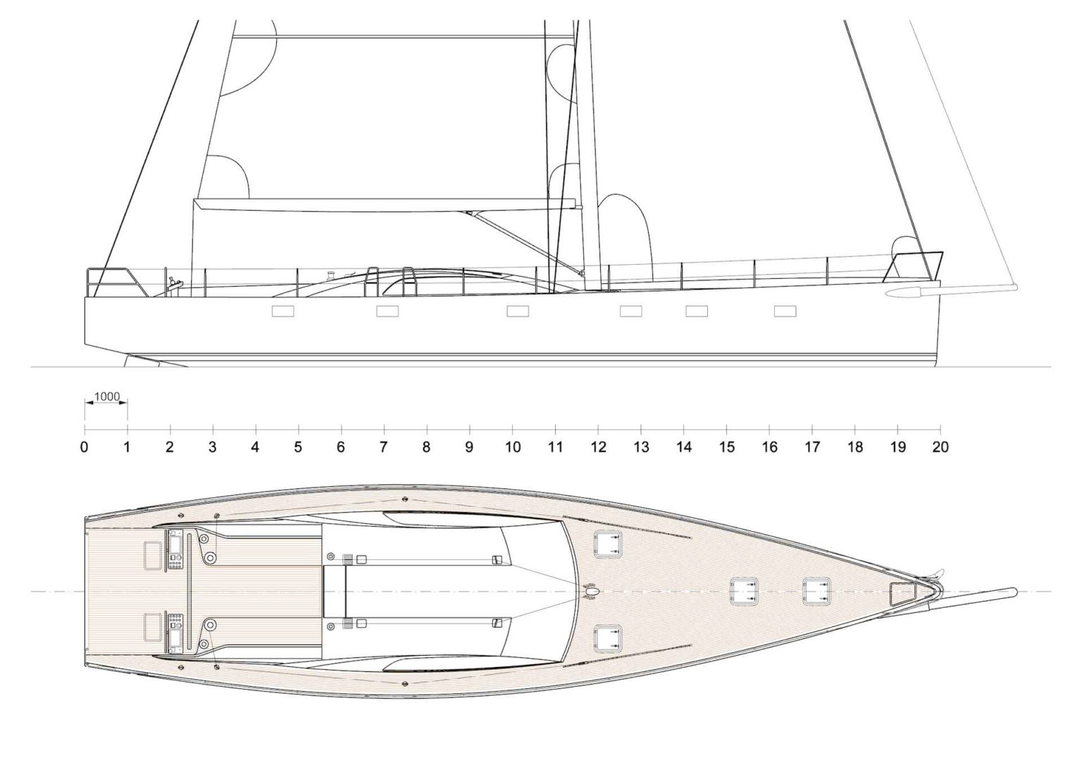 small yacht dimensions