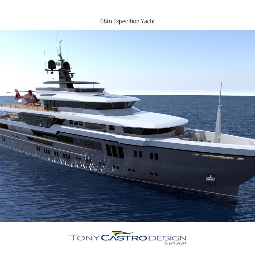 70m Explorer Yacht Tony Castro