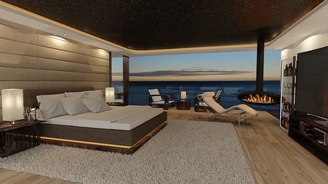 Fisker 50 Benetti Yachts Interior Design
