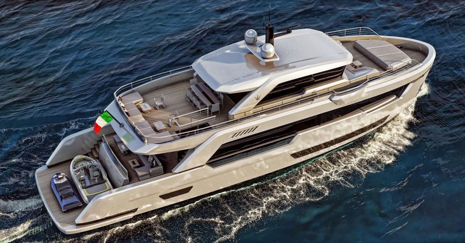 Ducale 88 Ocean King VYD Studio Explorer Yacht Design