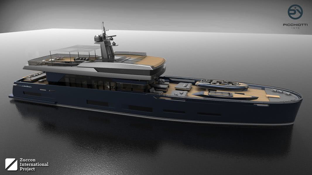 Heritage Motor Yacht Design Zuccon International Project