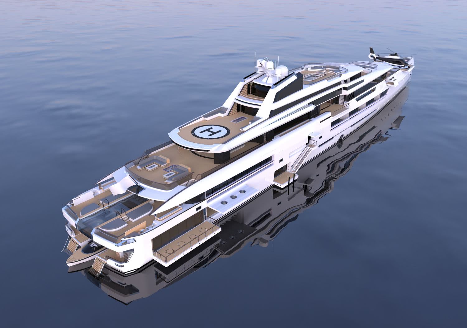 Ines Alvaro Aparicio de Leon Motor Yacht Design