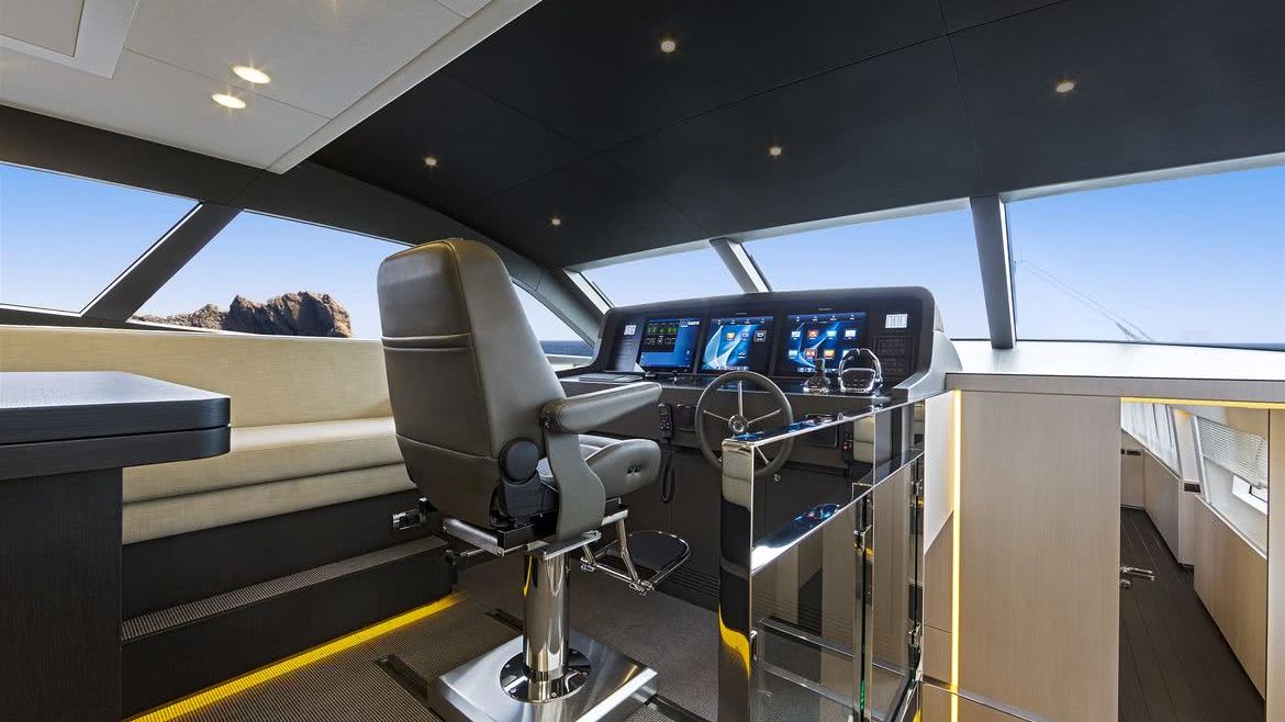 Jangada Yacht Interior Van der Valk Shipyard
