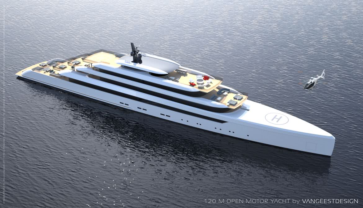 Open 120 Yacht Van Geest Design