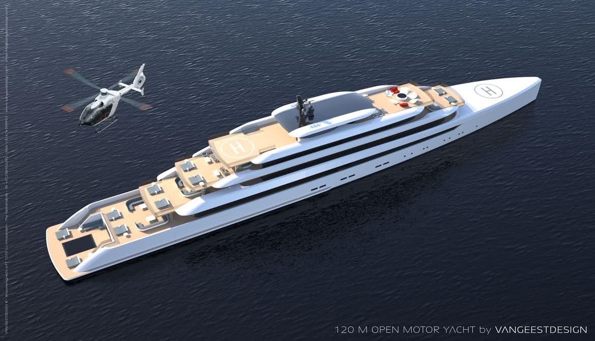 Open 120 Yacht Van Geest Design