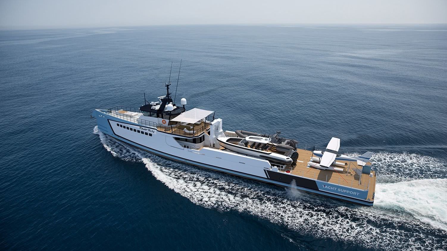 Power Play Damen Yacht Support Vessel