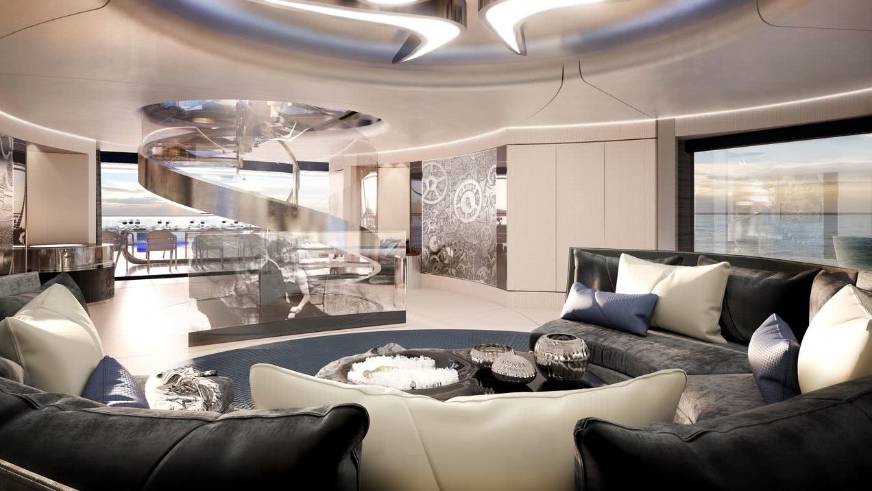 Progetto Bolide Motor Yacht Interior Design