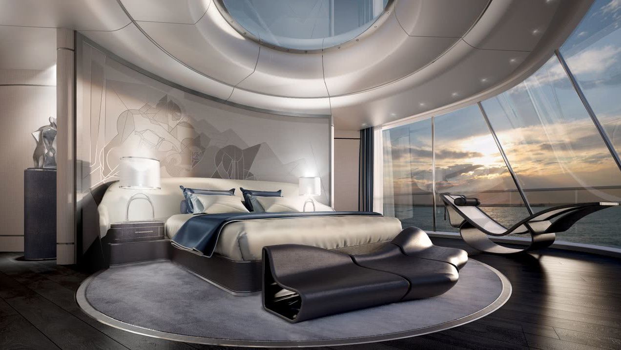 Progetto Bolide Motor Yacht Interior Design