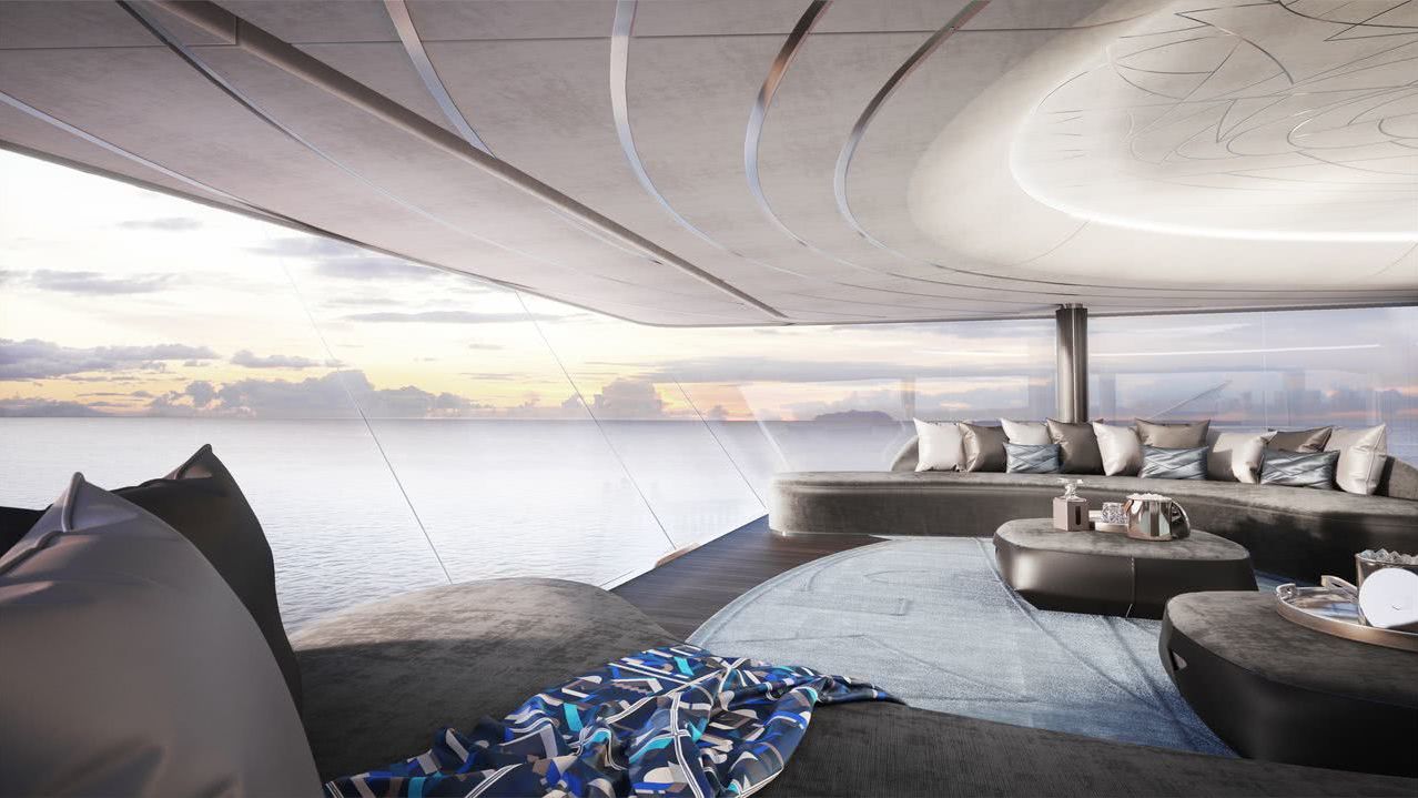 Progetto Bolide Motor Yacht Interior Design