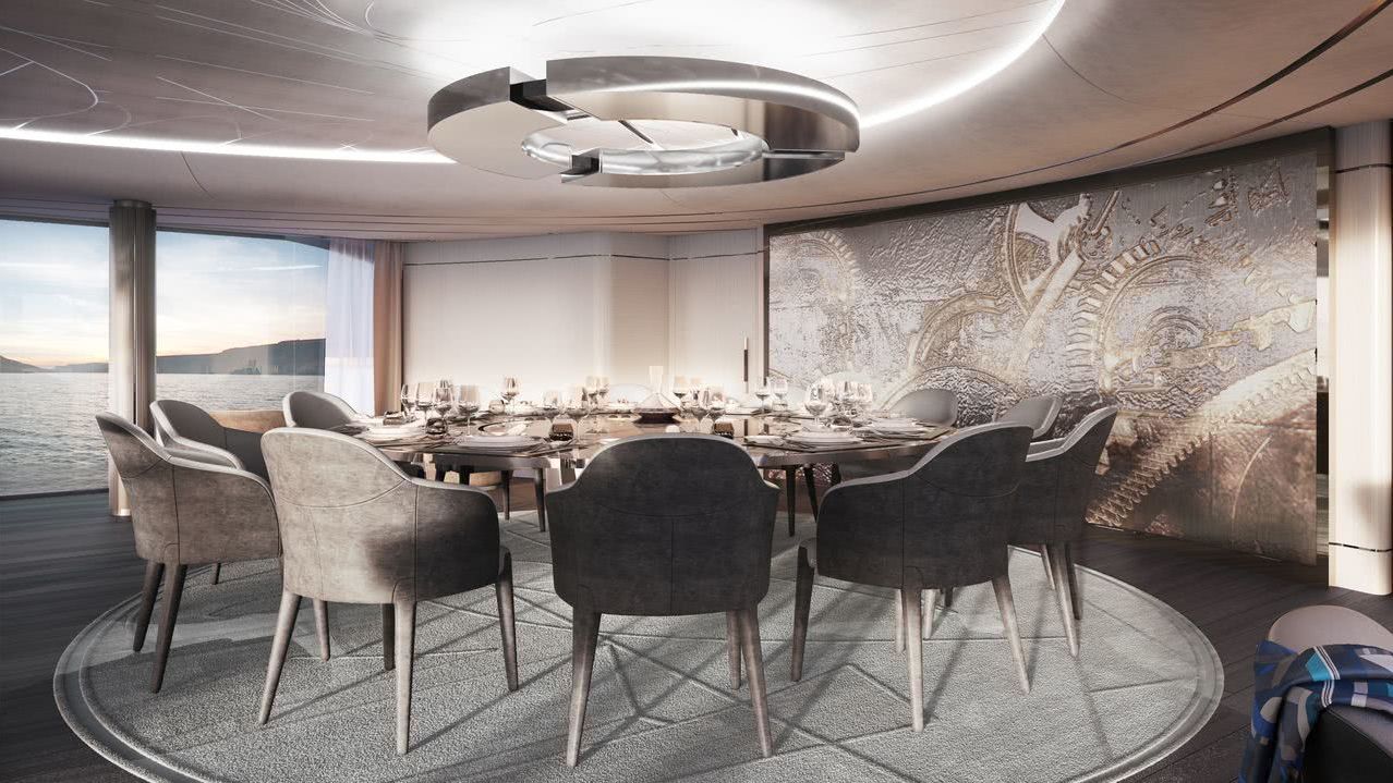 Progetto Bolide Motor Yacht Interior Design