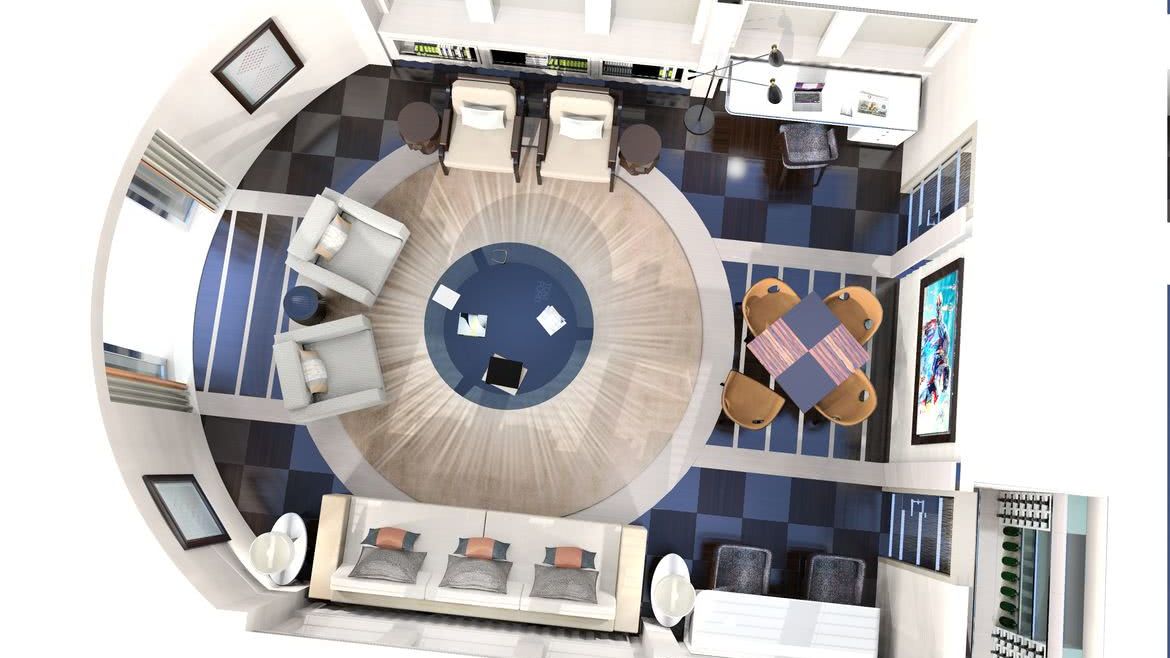 Motor Yacht BOOK ENDS Interior Design Heesen Yachts