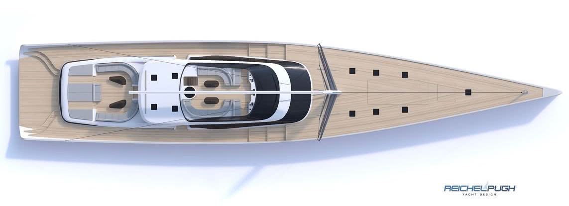 Reichel/Pugh 55m Performance Sailing Yacht Design