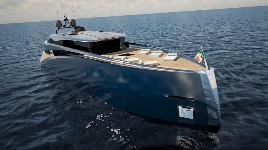 Motor Yacht Design Tuxedo Satura Studio