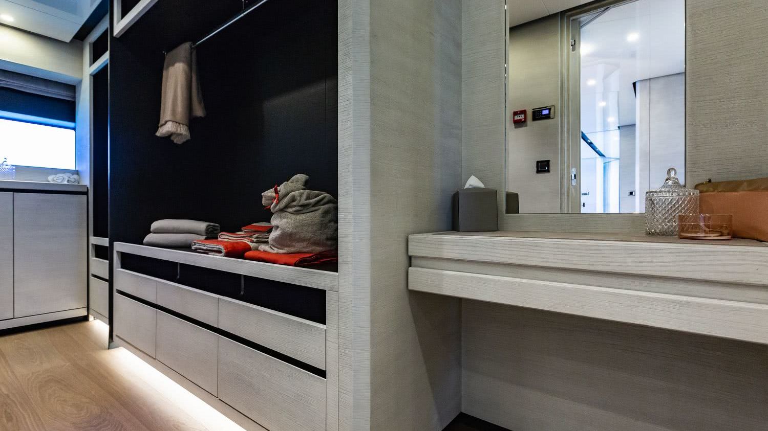 WIDER 165 Cecilia Hybrid Motor Yacht Interior