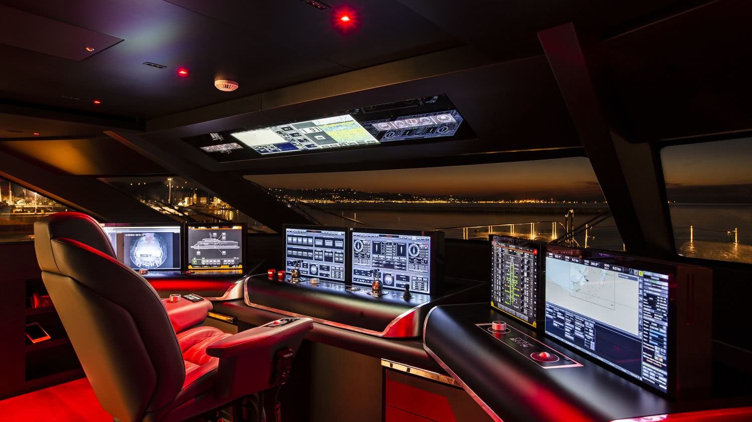 WIDER 165 Cecilia Hybrid Motor Yacht Interior
