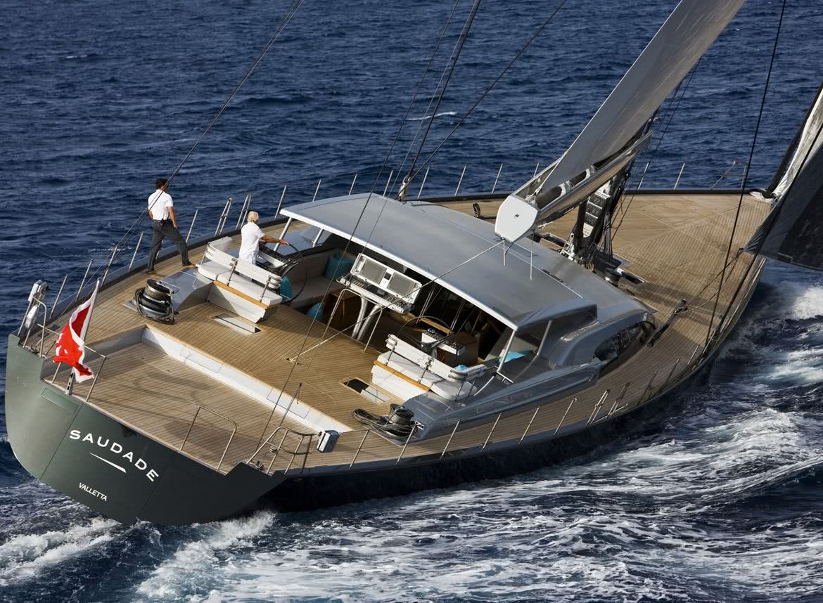 Saudade Yacht Wally Sail