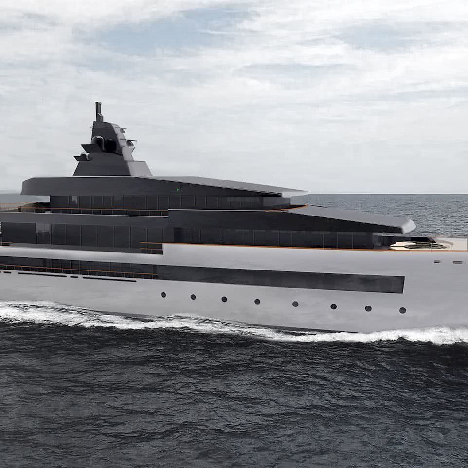 Black Heron Anna Borla Yacht Design
