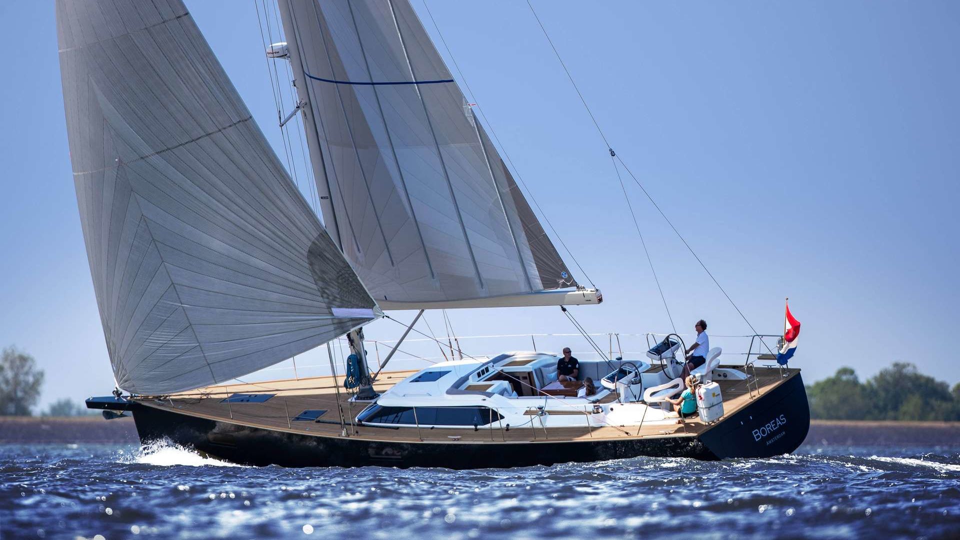 Contest 55 CS Sailing Yacht Interior