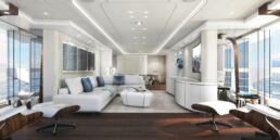 Amare II Hybrid Yacht Interior Design